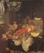 BEYEREN, Abraham van Still Life with Lobster (mk08) oil painting on canvas